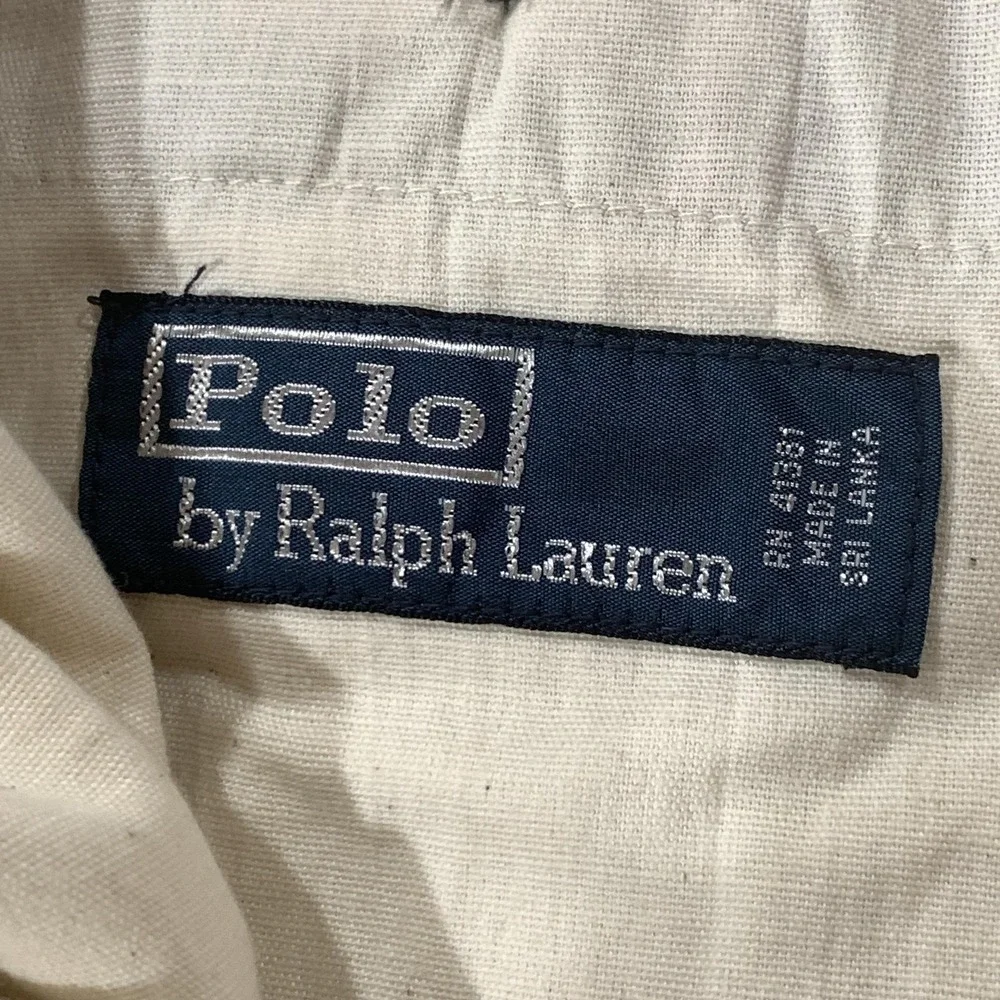 Polo Ralph Lauren Mens 32 Authentic India Madras Plaid Chino Shorts Preppy